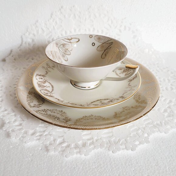 HEINRICH Germany Cup Saucer Plate Mixed Collection Wunsiedel Bavaria Porcelain - Picture 8 of 15